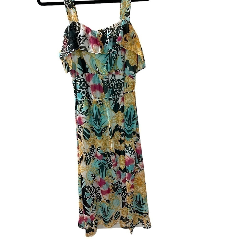 Thalia sodi dress Xl, with chain straps snd slip